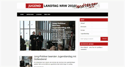 Desktop Screenshot of jugendparlament.journalisten-akademie.com