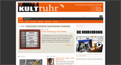 Desktop Screenshot of kultruhr.journalisten-akademie.com